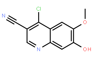 4-氯-7-羟基-6-甲氧-3-腈基喹啉