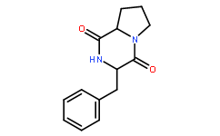 Pyrrolo[1,2-a]pyrazine-1,4-dione,hexahydro-3-(phenylmethyl)-, (3R,8aS)-
