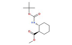 Trans-cyclohexanecarboxylic Acid, 2-[[(1,1-dimethylethoxy)carbonyl]amino]-, methyl ester