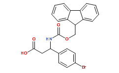 3-((((9H-芴-9-基)甲氧基)羰基)氨基)-3-(4-溴苯基)丙酸