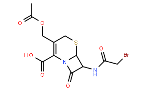 7-Bromoacetylaminocephalosporanic Acid