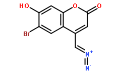 6-Bromo-4-diazomethyl-7-hydroxycoumarin (Bhc-diazo)
