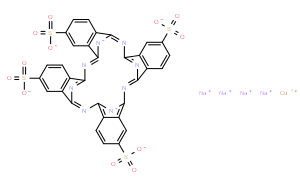 Copper(II) phthalocyanine tetrasulfonic acid tetrasodium salt