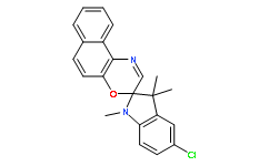 5-氯-1,3-二氢-1,3,3-三甲基螺[2H-吲哚-2,3`-(3H)萘并[2,1-b](1,4)噁嗪]