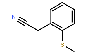 Benzeneacetonitrile,2-(methylthio)-
