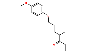 (4S)-7-(4-Methoxyphenoxy)-4-methyl-3-heptanone