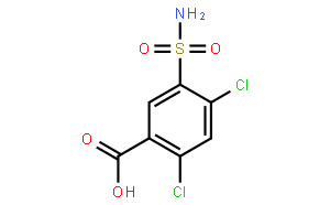 2,4-二氯-5-磺酰胺基苯甲酸