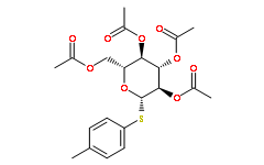 4-甲基苯基 2,3,4,6-O-四乙酰基-β-D-硫代吡喃葡萄糖苷