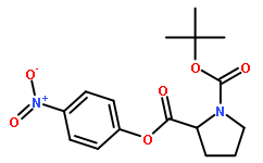 Boc-L-proline 4-nitrophenyl ester