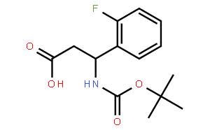 3-((叔丁氧基羰基)氨基)-3-(2-氟苯基)丙酸