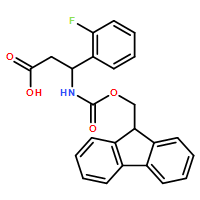 3-((((9H-芴-9-基)甲氧基)羰基)氨基)-3-氨基-3-(2-氟苯基)丙酸