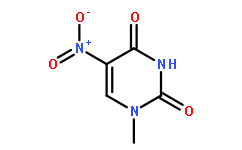 2,4(1H,3H)-Pyrimidinedione,1-methyl-5-nitro-