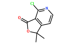 4-氯-1,1-二甲基呋喃并[3,4-c]吡啶-3(1H)-酮