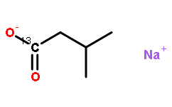 Sodium 3-Methylbutyrate-1-13C
