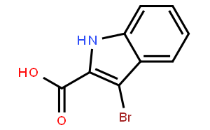 3-溴吲哚-2-甲酸