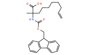 (2S)-2-N-芴甲氧羰基氨基-2-甲基-9-癸烯酸