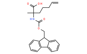 (S)-2-((((9H-芴-9-基)甲氧基)羰基)氨基)-2-甲基庚-6-烯酸