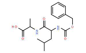 (S)-2-((S)-2-(((Benzyloxy)carbonyl)amino)-4-methylpentanamido)propanoic Acid