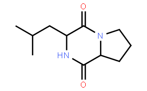 Cyclo(L-prolyl-L-leucyl)