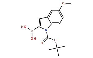 1-Boc-5-methoxyindole-2-boronic acid