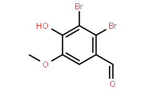 2,3-Dibromo-4-hydroxy-5-methoxybenzaldehyde