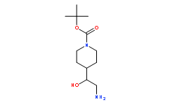 4-(2-氨基-1-羟乙基)哌啶-1-甲酸叔丁酯
