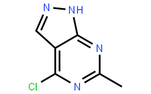 4-Chloro-6-methyl-1H-pyrazolo[3,4-d]pyrimidine