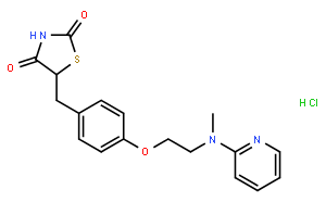 Rosiglitazone hydrochloride 鹽酸羅格列酮