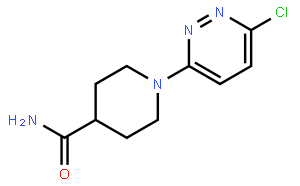 1-(6-Chloro-3-pyridazinyl)piperidine-4-carboxamide