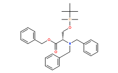 N,N-二苄基-O-(叔丁基二甲基硅烷基)-L-色氨酸苄酯