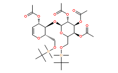 四-O-乙酰-6,6`-二-O-(叔丁基二甲基硅基)-D-呋喃葡烯糖-5-半乳糖苷