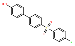 4'-((4-氯苯基)磺酰基)-[1,1'-联苯]-4-酚