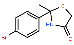 2-(4-Bromophenyl)-2-methylthiazolidin-4-one