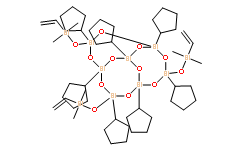 endo-3,7,14-三(二甲基乙烯基硅氧基)-1,3,5,7,9,11,14-七戊基三环[7.3.3.15,11]七硅氧