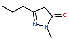 1-Methyl-3-n-propyl-2-pyrazolin-5-one