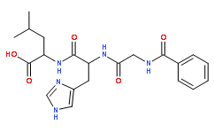 Hippuryl-L-histidyl-L-leucine