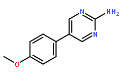 5-(4-Methoxyphenyl)pyrimidin-2-ylamine