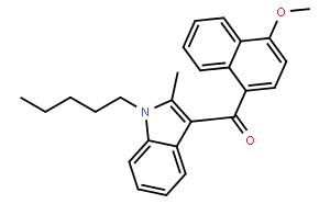 2-Methyl-1-pentyl-3-(4-methoxynaphthoyl)indole