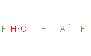 Aluminum fluoride hydrate