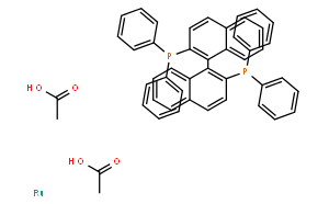 二乙酸根[(R)-(+)-2,2-二(二苯基膦基)-1,1-联萘基]钌(II)