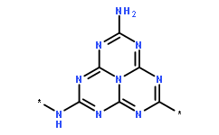 Poly[(8-amino-1,3,4,6,7,9,9b-heptaazaphenalene-2,5-diyl)imino]