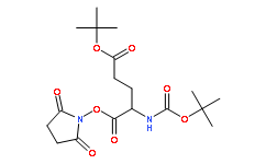Boc-glu(otbu)-osu