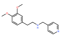 2-(3,4-Dimethoxyphenyl)-N-(pyridin-4-ylmethyl)ethanamine