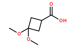 3,3-二甲氧基环丁烷羧酸