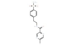 4-[β-(5-Methylpyrazinyl-2-carboxamido)ethyl]benzene Sulfonamide
