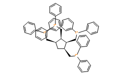 Phosphine,1,1',1'',1'''-[(1R,2R,3S,4S)-1,2,3,4-cyclopentanetetrayltetrakis(methylene)]tetrakis[1,1-diphenyl-,rel-