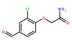 2-(2-chloro-4-formylphenoxy)acetamide