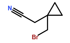 2-[1-(bromomethyl)cyclopropyl]acetonitrile