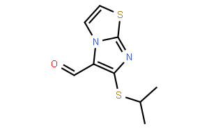 6-(Isopropylthio)imidazo[2,1-b]thiazole-5-carboxaldehyde