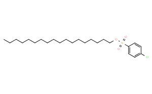 Octadecyl 4-chlorobenzenesulfonate [Octadecyl p-chlorobenzenesulfonate]